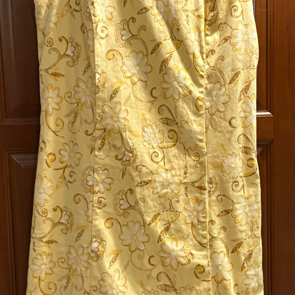 Merona Cream Floral Slip Dress